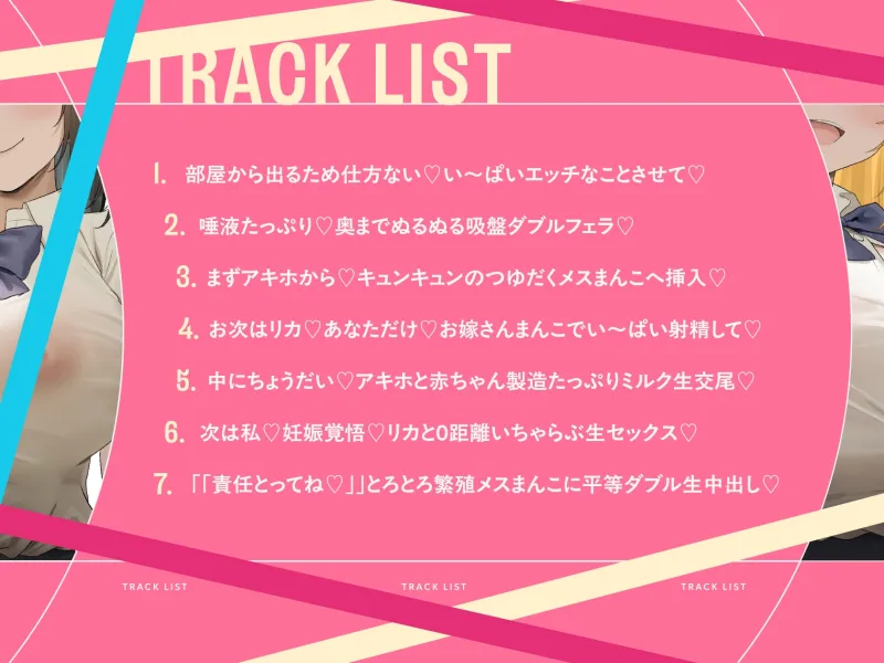 幼なじみ2人とSEXしないと出られない部屋 幼なじみ2人とSEXしないと出られない部屋
