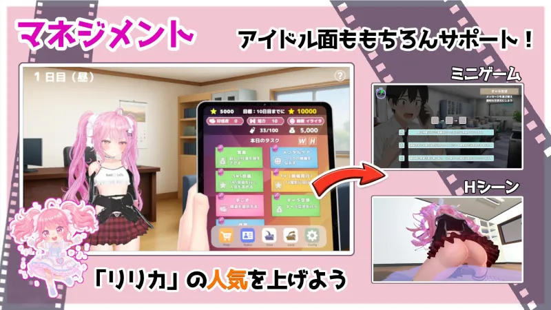 さきゅっと♡アイドルマネジメント！