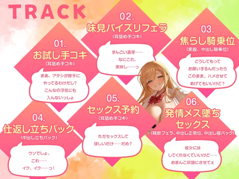 【3/9まで10%OFF】ノリで逆NTRしようとするビッチギャルJKをおちんぽ調教