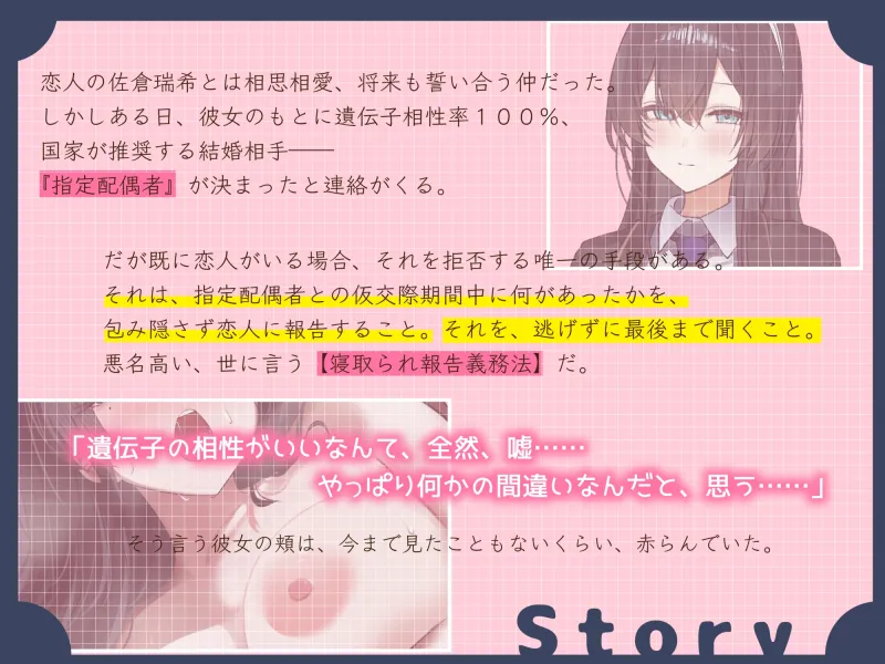 寝取られ報告義務化！Case:佐倉瑞希